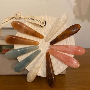 NWT Anthropologie Barrette Hair Clips
